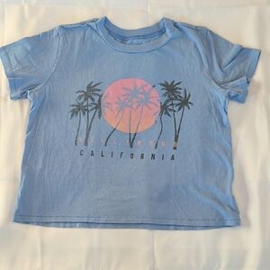 Billabong Crop Top Blue Size Medium